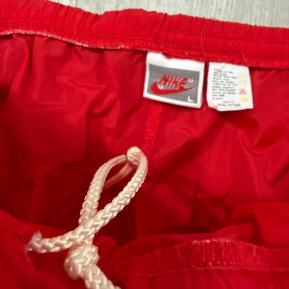 Vintage Nike Tracksuit Windbreaker Set Men's Medium Jacket Large Pants 1980s - Picture 12 of 16